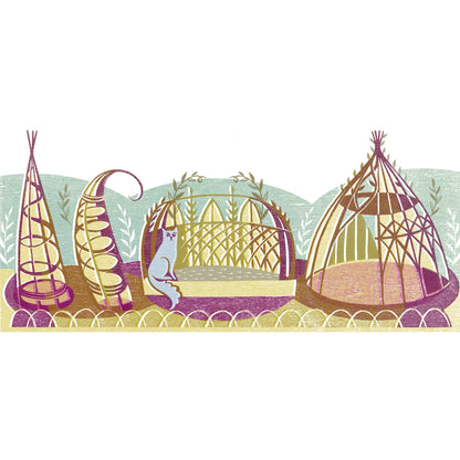 Willow Work Print