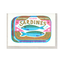 Load image into Gallery viewer, Sardines Greeting Card