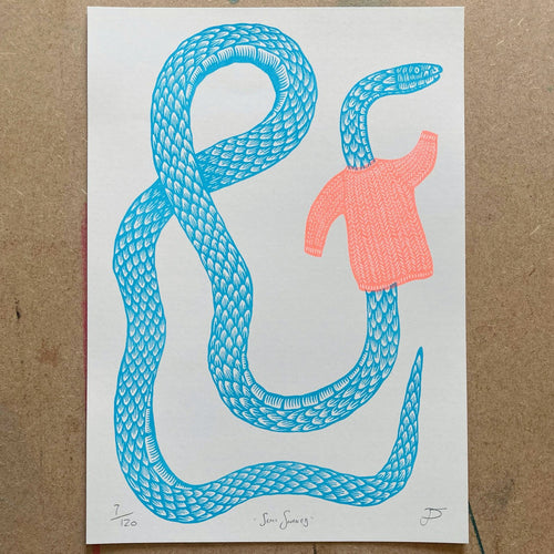 Semi Snaked Print