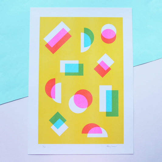 Shapes Pattern Print