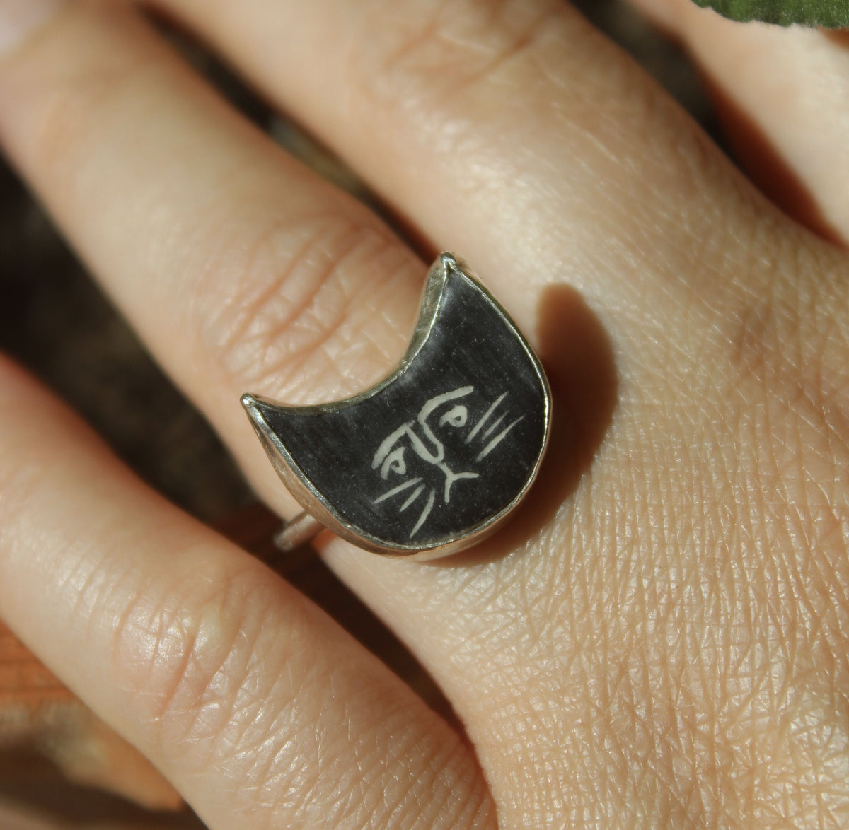 Cat Face Ring #2