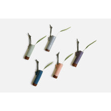 Load image into Gallery viewer, Petal Terracotta Bud Vase in Purple