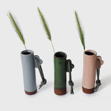 Load image into Gallery viewer, Petal Terracotta Bud Vase in Purple