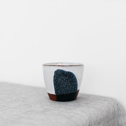 Splash Terracotta Espresso Cup in Black