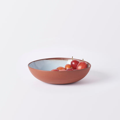 Petal Terracotta Everything Bowl in Aqua