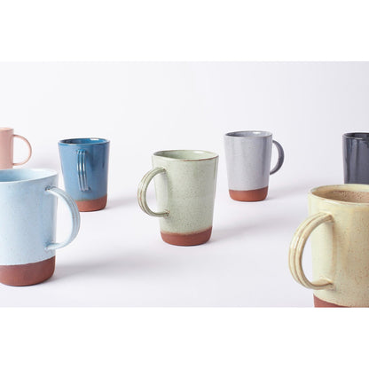 Petal Terracotta Cup in Navy