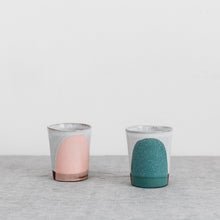 Load image into Gallery viewer, Splash Terracotta Small Tumbler in Teal