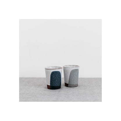 Splash Terracotta Small Tumbler in Black