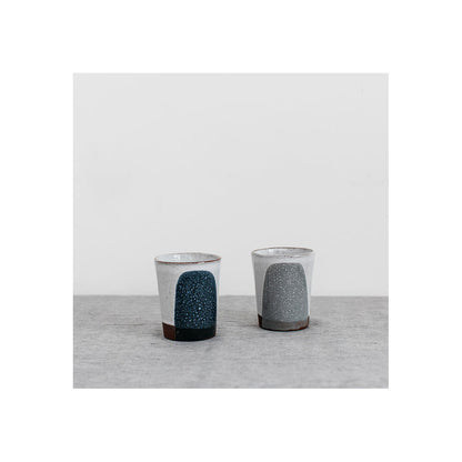 Splash Terracotta Small Tumbler in Black