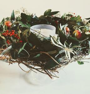Making a Christmas wreath - with Kathryn Jones-Romain