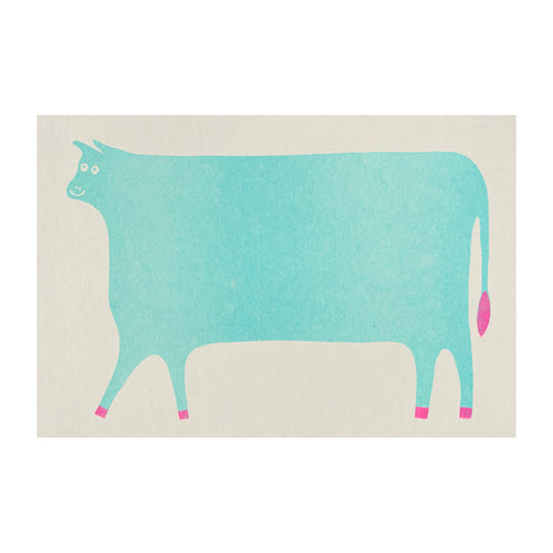 Cow Greeting Card