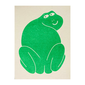 Frog Greeting Card