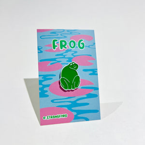 Frog Pin Badge