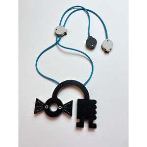Necklace - The Lady of Brighton made by Iris De La Torre commissioned by Amanda Doughty
