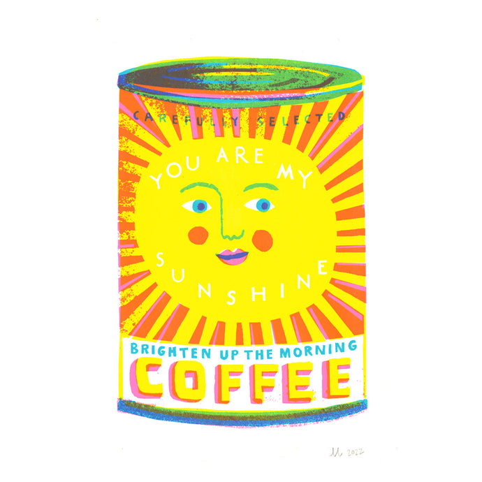 Sunshine Coffee Print