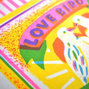 Love Bird Matches Print