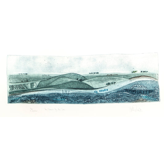 The Downs by the Sea Greeting Card
