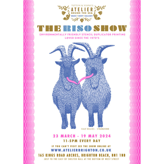 The Riso Show Exhibition Poster