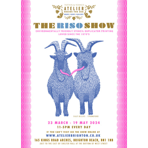 The Riso Show Exhibition Poster