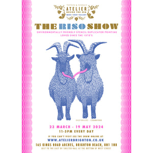 The Riso Show Exhibition Poster