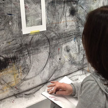 Load image into Gallery viewer, Large Scale Gestural Drawing - with Colour inks with Katie Sollohub