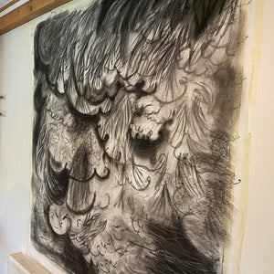 Large Scale Gestural Drawing - with Colour inks with Katie Sollohub