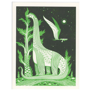 Brachiosaurus Print