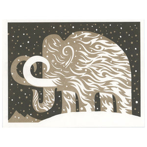 Woolly Mammoth Print