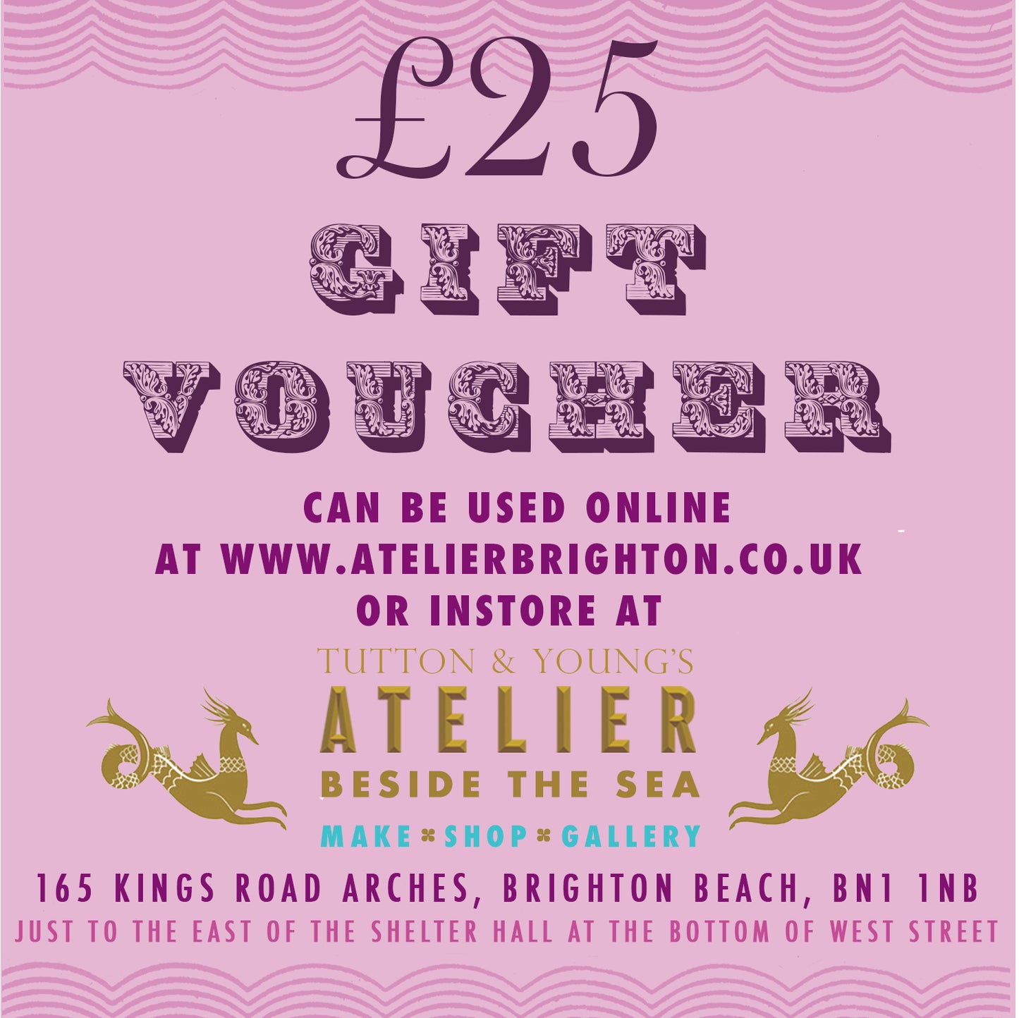 Atelier Beside the Sea Gift Card
