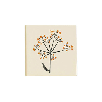 Cow Parsley Coaster