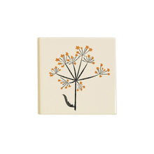 Load image into Gallery viewer, Cow Parsley Coaster