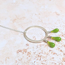 Load image into Gallery viewer, Droplet Necklace with Three Drops