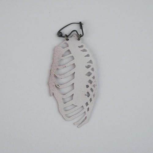 Sideview Ribcage Brooch