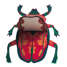 Load image into Gallery viewer, Scarab Beetle Greeting Card