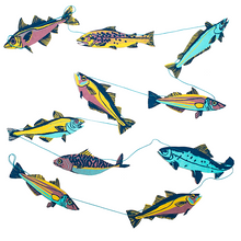 Load image into Gallery viewer, Fish Garland