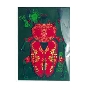 Scarab Beetle Greeting Card