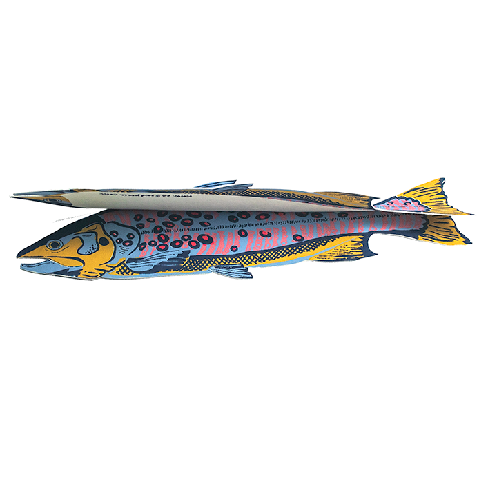 Trout Greeting Card