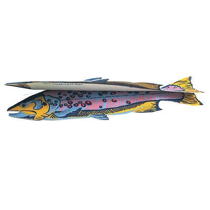 Trout Greeting Card