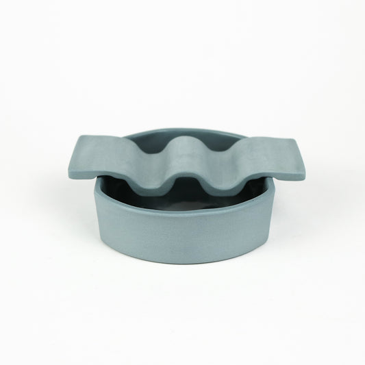 Soap Dish in Blue Grey
