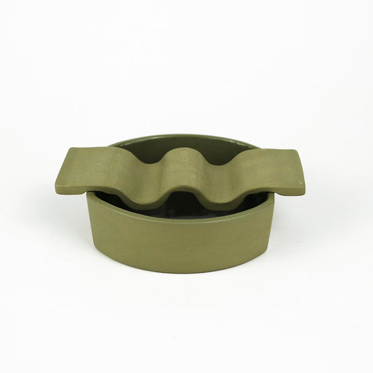 Soap Dish in Moss Green