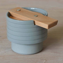 Load image into Gallery viewer, Sugar Container with Beech Lid