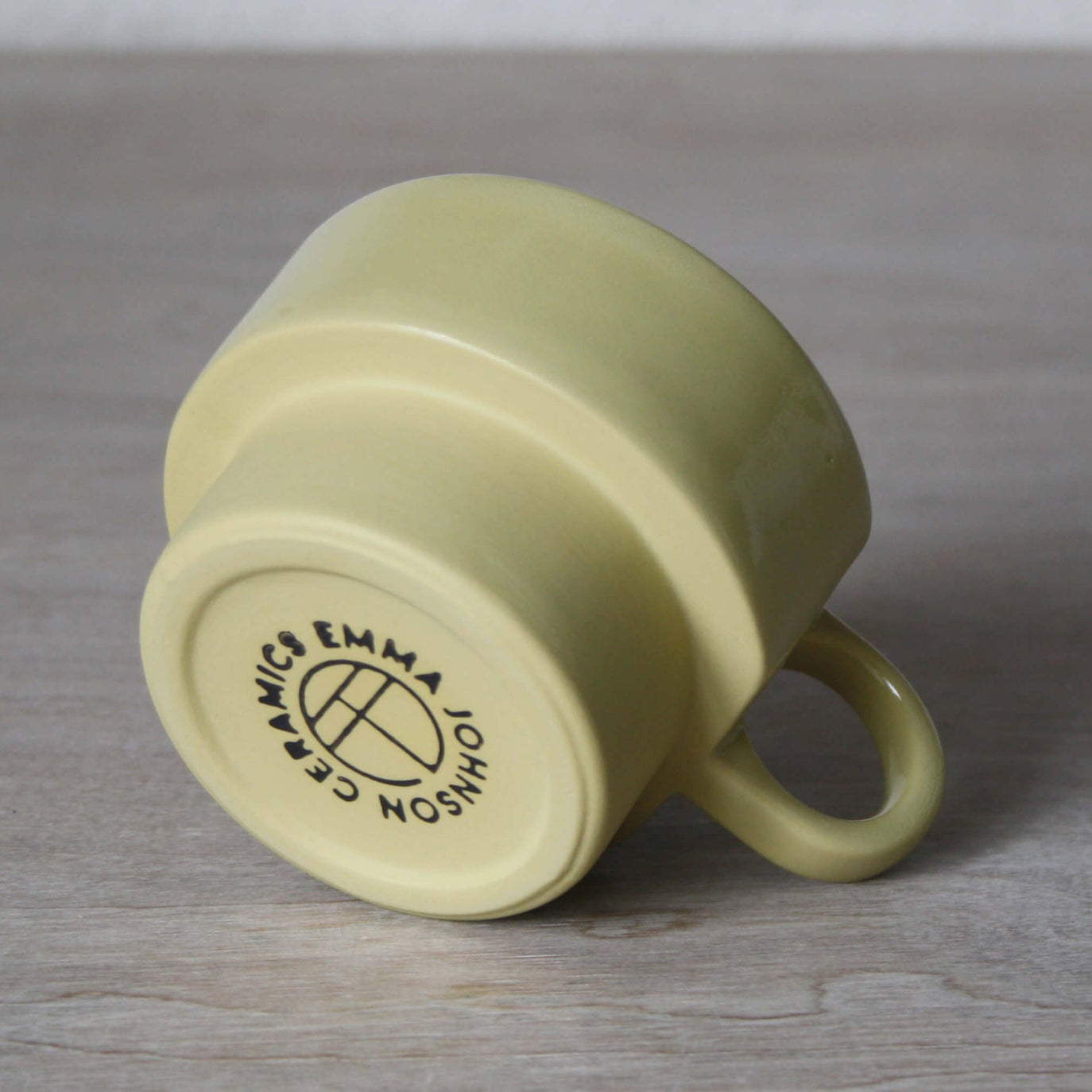 Small Cup in Citron Yellow