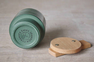 Sugar Container with Beech Lid