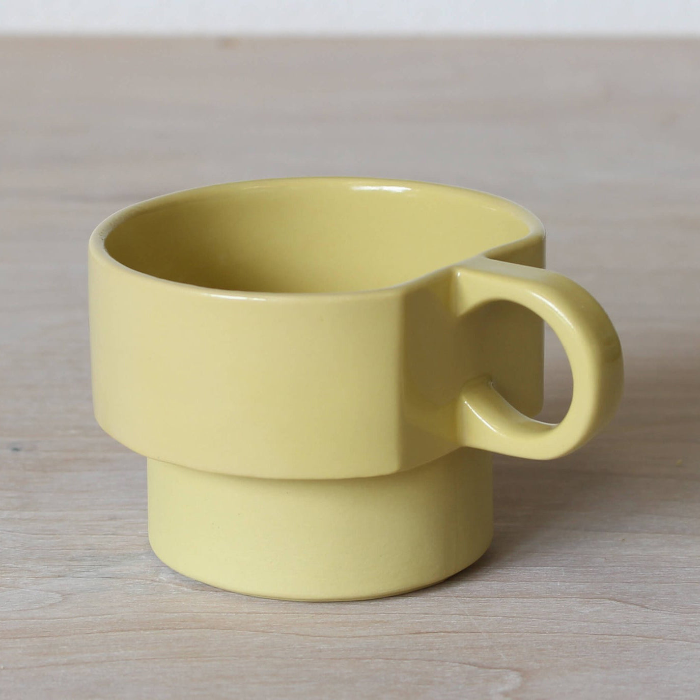 Small Cup in Citron Yellow