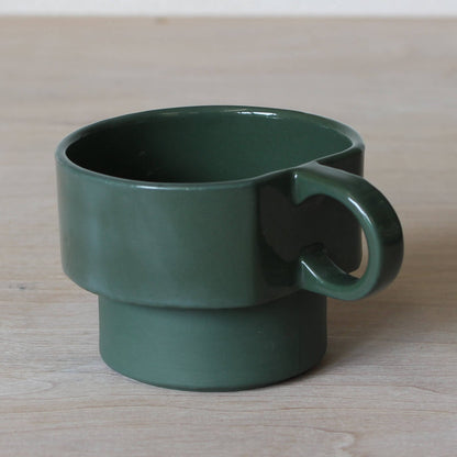Small Cup in Forest Green