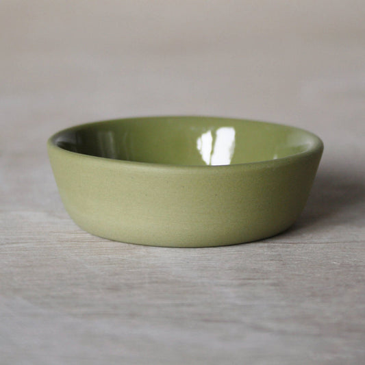 Small Dish in Moss Green