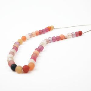 Beaded Resin Necklace