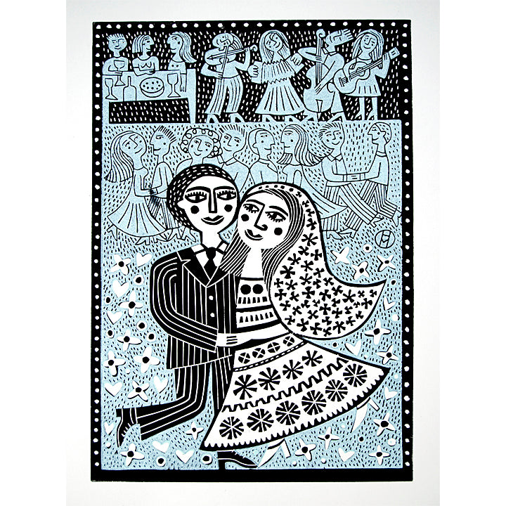 Dancing at the Wedding Print