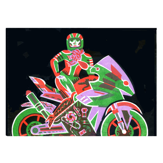 Motor Siren Print