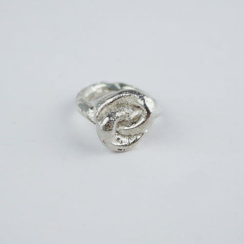 Ouroboros Ring in Silver